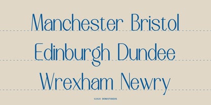 Brigebe Font Poster 2