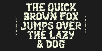 Groovy Volcano Font Poster 2