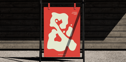 Groovy Volcano Font Poster 3