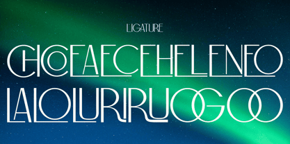 Chroon Moonde Font Poster 5