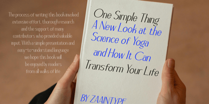 Chroon Moonde Font Poster 11