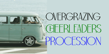 Chroon Moonde Font Poster 6