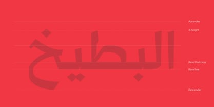 AS Batekh Font Poster 4