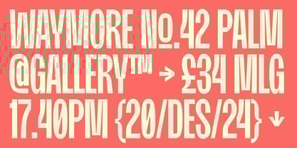 Moldin Font Poster 8