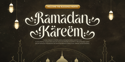 Jerusalem Font Poster 2