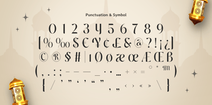 Jerusalem Font Poster 11