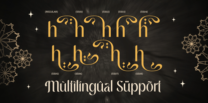 Jerusalem Font Poster 12