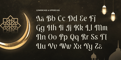 Jerusalem Font Poster 10