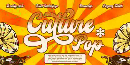 Radiant Pulse Font Poster 5