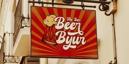 Radiant Pulse Font Poster 4