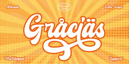 Radiant Pulse Font Poster 12