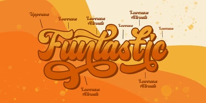 Radiant Pulse Font Poster 9