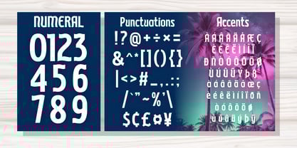 Nordwaves Font Poster 8