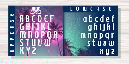 Nordwaves Font Poster 7