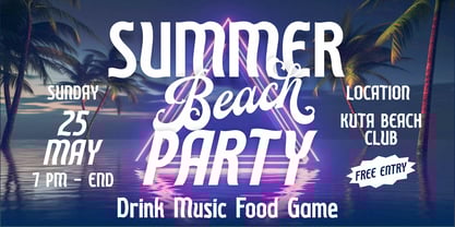 Nordwaves Font Poster 3