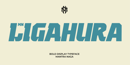 MN Ligahura Font Poster 1