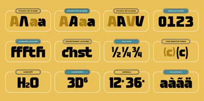 MN Ligahura Font Poster 9