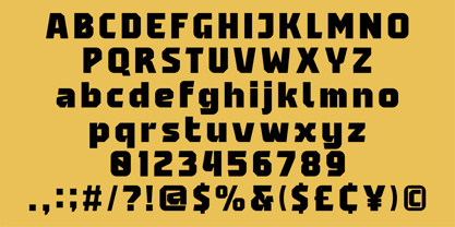 MN Ligahura Font Poster 7