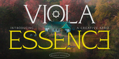 Viola Essence Font Poster 1