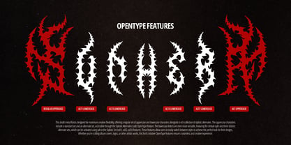 Doxen Sunhera Font Poster 10
