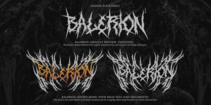 Vermithor Font Poster 2