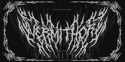 Vermithor Font Poster 1