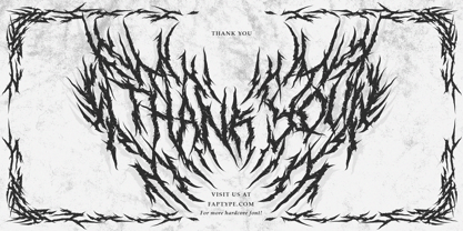 Vermithor Font Poster 11