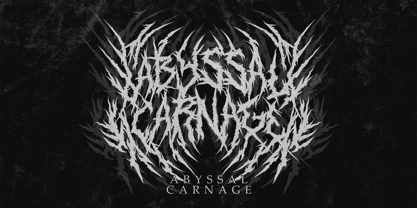 Vermithor Font Poster 8