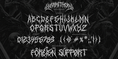 Vermithor Font Poster 10