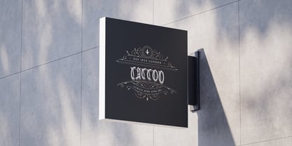 Javier Skull Font Poster 14