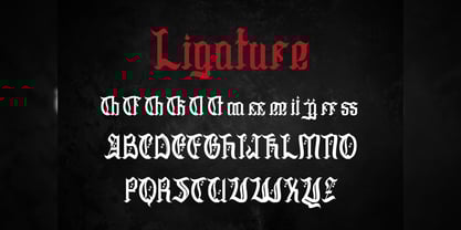 Javier Skull Font Poster 5