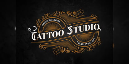 Javier Skull Font Poster 6