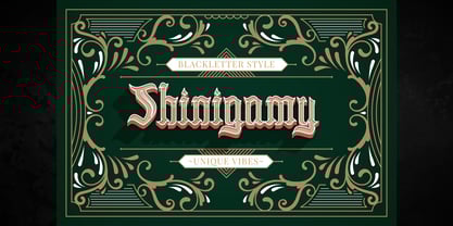 Javier Skull Font Poster 7