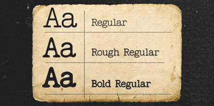 Feedbacker Typewriter Font Poster 4