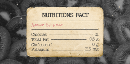 Feedbacker Typewriter Font Poster 2