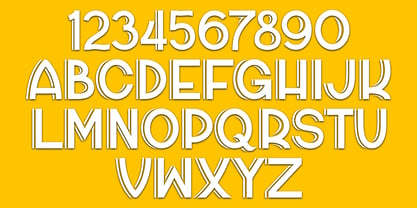 Great Shadow Font Poster 5