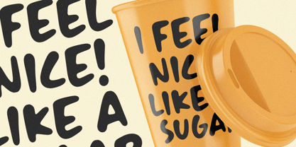 Star Pancake Font Poster 3