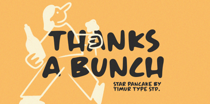 Star Pancake Font Poster 7