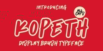 Kopeth Font Poster 1