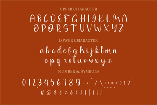 CF Amellia Rouge Font Poster 3