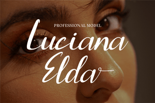 CF Amellia Rouge Font Poster 2