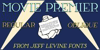 Movie Premier JNL Font Poster 1
