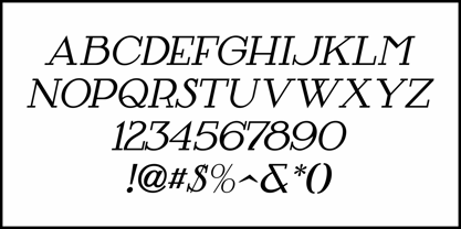 Movie Premier JNL Font Poster 5