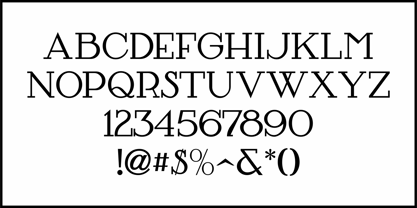 Movie Premier JNL Font Poster 3