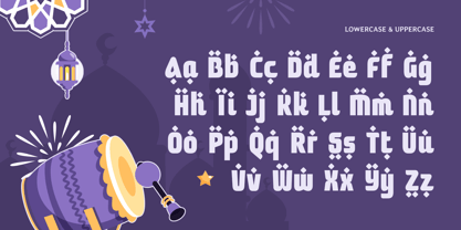 Awesome Ramadan Font Poster 10