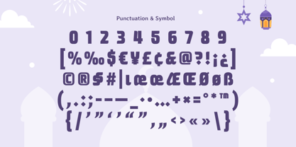 Awesome Ramadan Font Poster 11