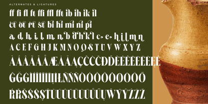 Martego Font Poster 14