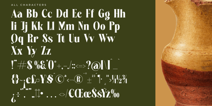 Martego Font Poster 15