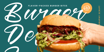 Globals Simple Font Poster 4