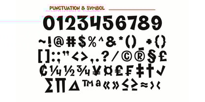 Rusaki Font Poster 11